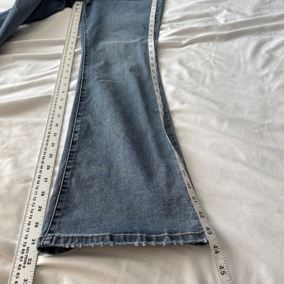 Sofia Jeans Women's Super Hi-Rise Curvy Boot AMAYA Blue Jeans Distressed Size 14 - Picture 14 of 16